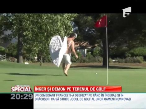Special! Înger și demon pe terenul de golf