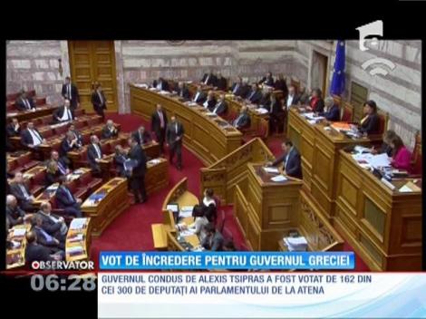 Vot de încredere pentru guvernul Greciei