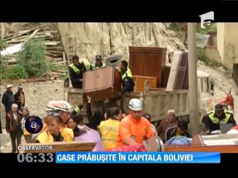 Case prăbușite în capitala Boliviei, La Paz