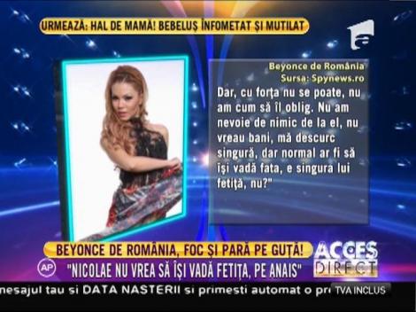 Beyonce de România, foc și pară pe Guță: "Nu vrea să o mai vadă pe Anais"