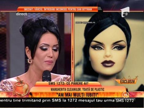 Margherita Clejanilor, toată de plastic