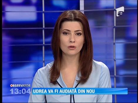 Elena Udrea va fi audiată din nou