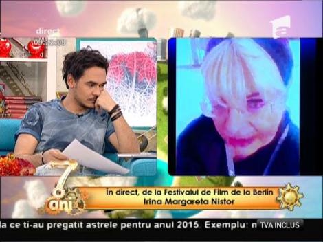 Irina Margareta Nistor: ”La festivalul de la Berlin toată lumea vorbește despre filmul lui Radu Jude”