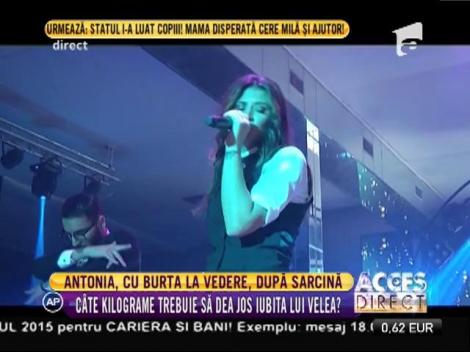 Iată cum arată abdomentul Antoniei după naștere!