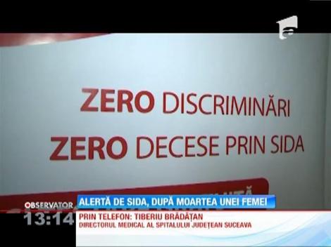 Alertă de SIDA, după moartea unei femei