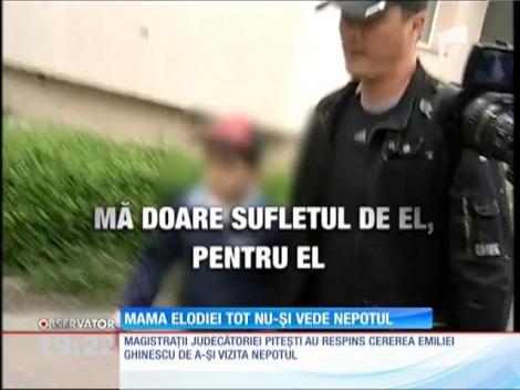 Mama Elodiei a mai primit o lovitură. Magistraţii au decis că nu îşi mai poate vedea nepotul