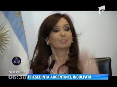 Președinta Argentinei, urmărită penal