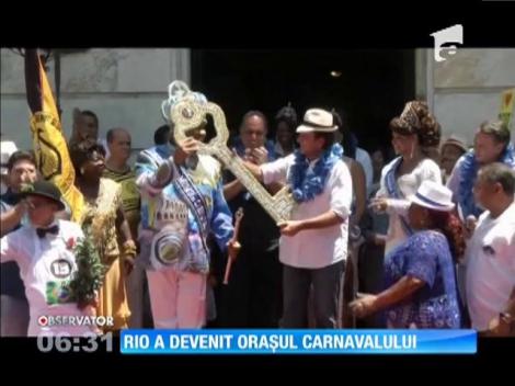 A început carnavalul de la Rio!