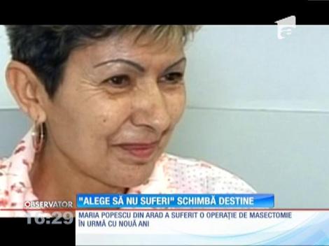 Campania ”Alege să nu suferi” schimbă destine