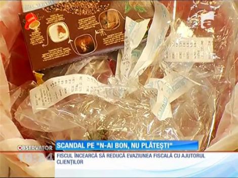 Regula ”n-ai bon, nu plătești” vine cu scandal