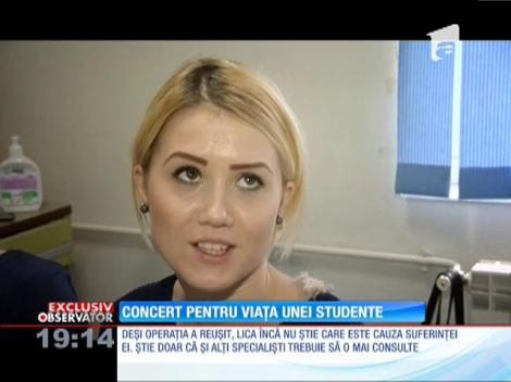Concert caritabil pentru studenta la medicină
