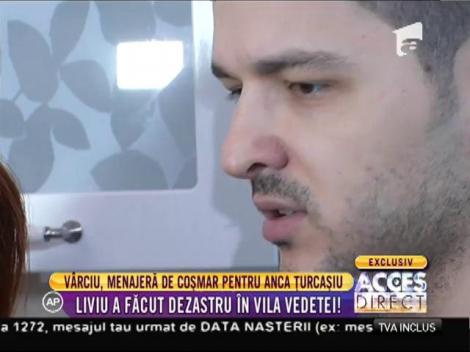 Liviu Vârciu a dat buzna în casa Ancăi Ţurcaşiu!