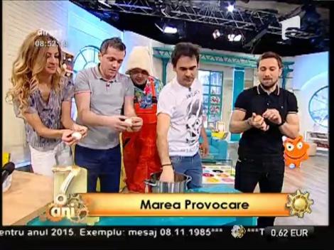 Provocare senzaţională la Neatza! Matinalii te învaţă cum să cureţi un ou fiert în trei secunde, fără bătăi de cap