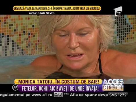 Monica Tatoiu, în costum de baie!