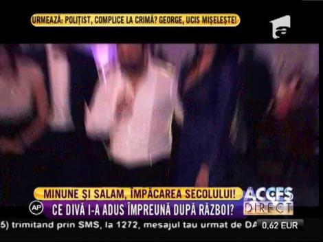 Adrian Minune şi Florin Salam au îngropat securea războiului!