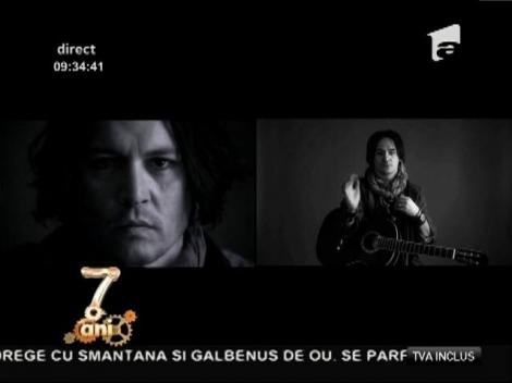 Răzvan Simion și Flavia, alături de Johnny Depp și Natalie Portman, în remake-ul videoclipului "My Valentine"