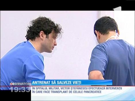 Vreau să salvez în România! Victor Ştefănescu, antrenat să salveze vieţi