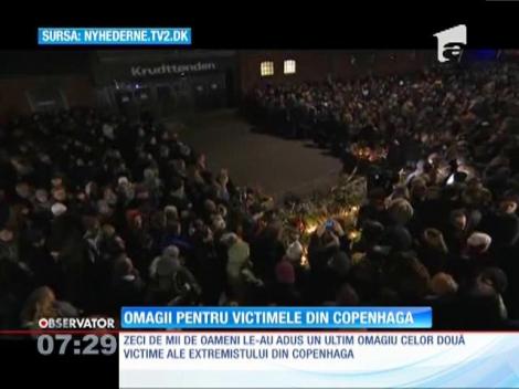 Omagii pentru victimele din Copenhega