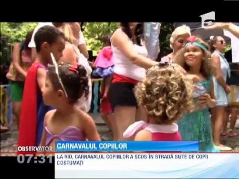 Carnavalul copiiilor, la Rio