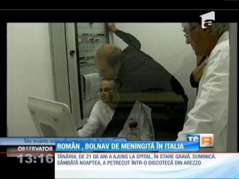 Român, bolnav de meningită în Italia