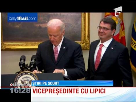 Vicepreşedintele american Joe Biden a primit o poreclă
