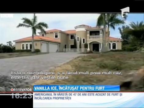 Vanilla ICE, arestat pentru furt