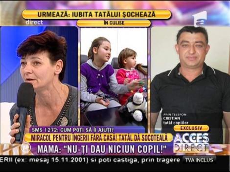 Răsturnare incredinilă de situaţie! Tatăl acuzat că şi-a dat afară din casă copiii iese la atac!
