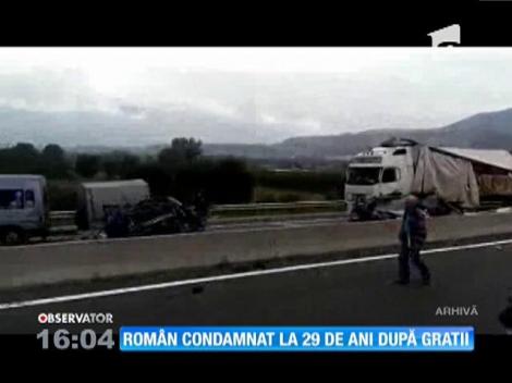 Şoferul care a provocat accidentul din Grecia a fost condamnat la 29 de ani după gratii