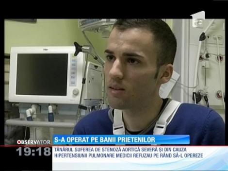Un tânăr din Sibiu a fost operat la privat, cu bani, deşi este asigurat în sistemul public de sănătate