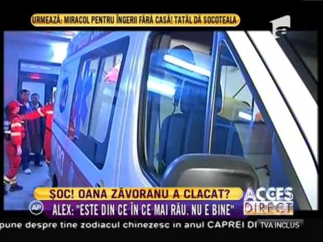 Oana Zăvoranu trece prin momente de groază