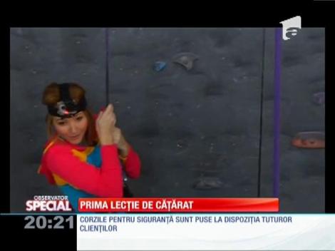 Prima lecţie de căţărat