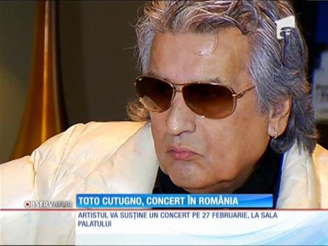 Toto Cutugno va susţine un concert aniversar în România