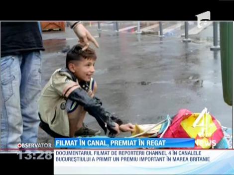 Documentarul filmat de Channel4, despre românilor care trăiesc în canale, a câştigat încă un premiu în Regat