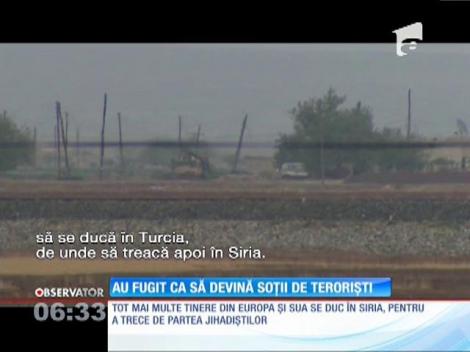 Au fugit de acasă ca să devină soții de teroriști