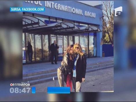 Mădălina Ghenea a înnoptat la mănăstire