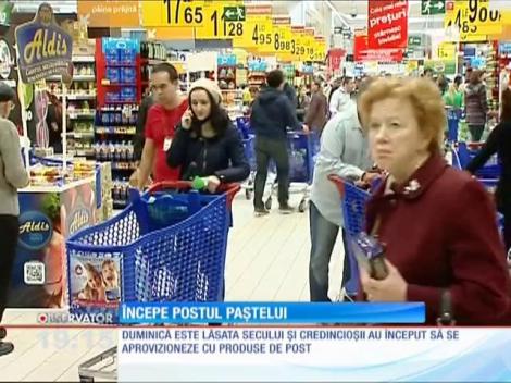 Începe postul Paștelui