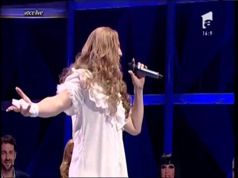 Daniel Iordăchioae se transformă în Celine Dion - "I drove all night"