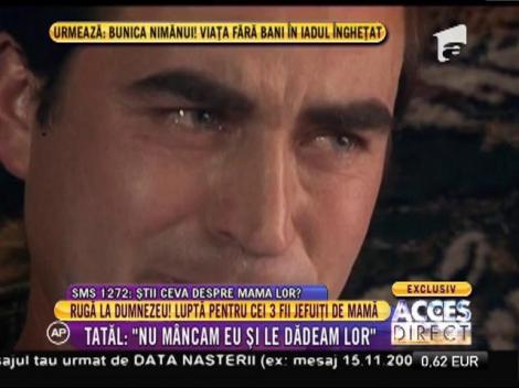 Tatăl erou din Bacău s-a luptat cu toată lumea pentru copii lui