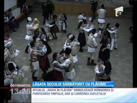 Lăsata secului, cu foc şi strigături