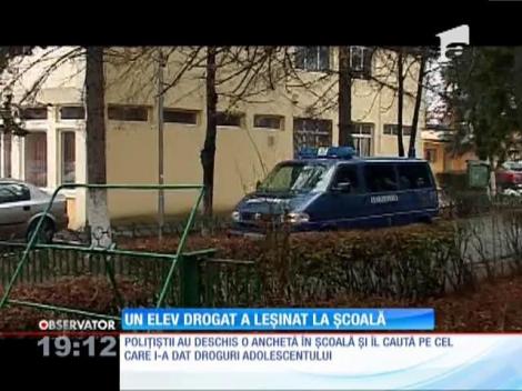 Update / Elev drogat, găsit inconştient în şcoală