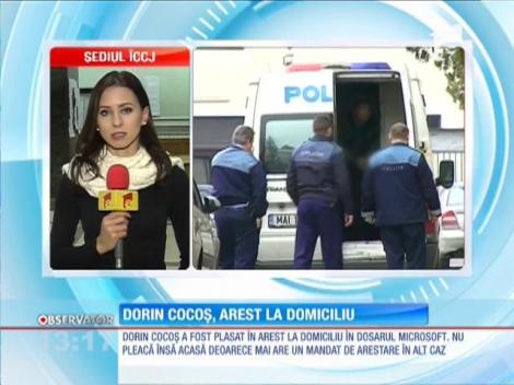 Dorin Cocoş, arestat la domiciliu