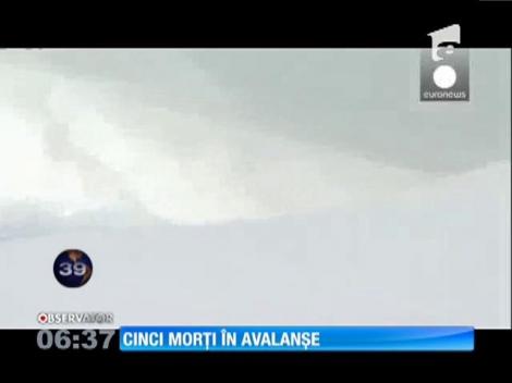 Cinci schiori au murit în urmă unei avalanşe în Alpii francezi