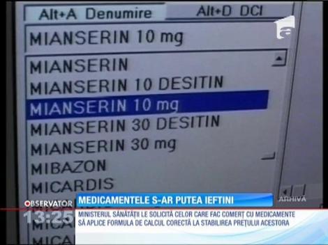 Medicamentele s-ar putea ieftini