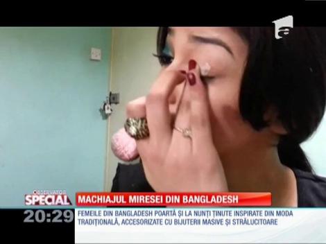 Special! Machiajul miresei din Bangladesh