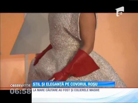 Stil şi elegantă pe covorul roşu al Oscarurilor