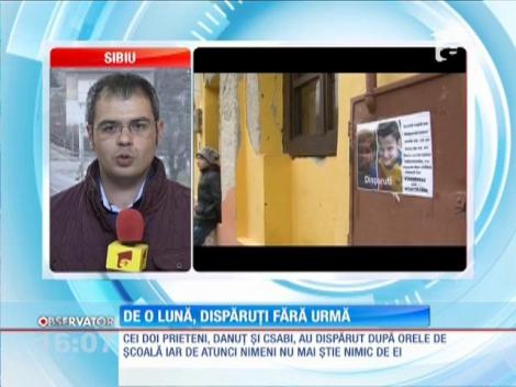 Cei doi băieţi dispăruţi din Sighişoara, de negăsit de 5 săptămâni