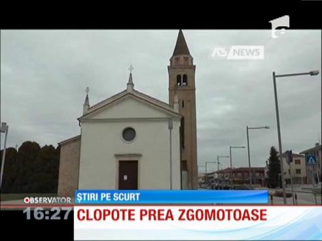 Preot amendat pentru că a bătut clopotele prea tare