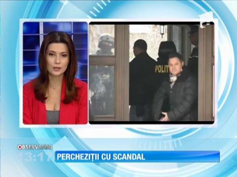 Mascaţii au descins la fosta vilă din Iaşi a senatorului Ionel Agrigoroaei