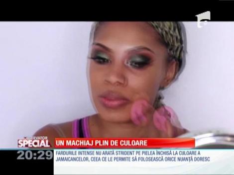 Special! Un machiaj plin de culoare