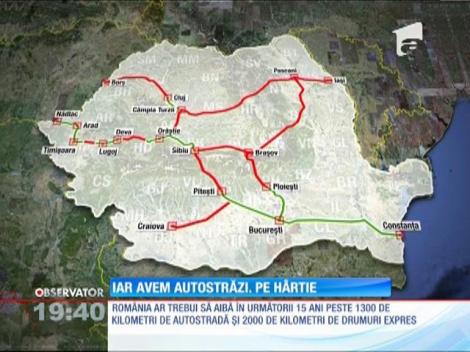 Master planul pentru autostrăzi şi drumurile expres, trimis la Bruxelles